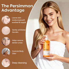 QualiLife Persimmon: aplicación suave en la piel para un cuidado diario.