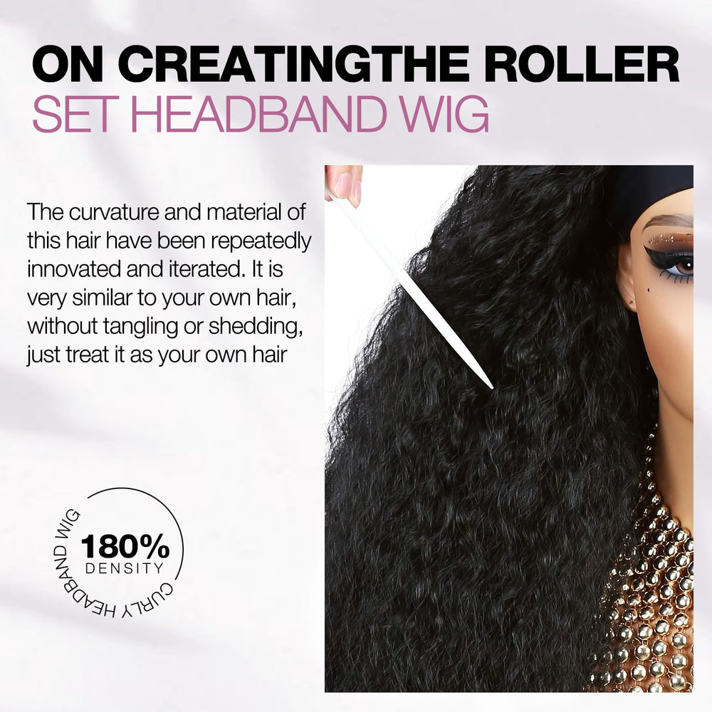 Quantum Love new headband style wig for easy on the go looks
