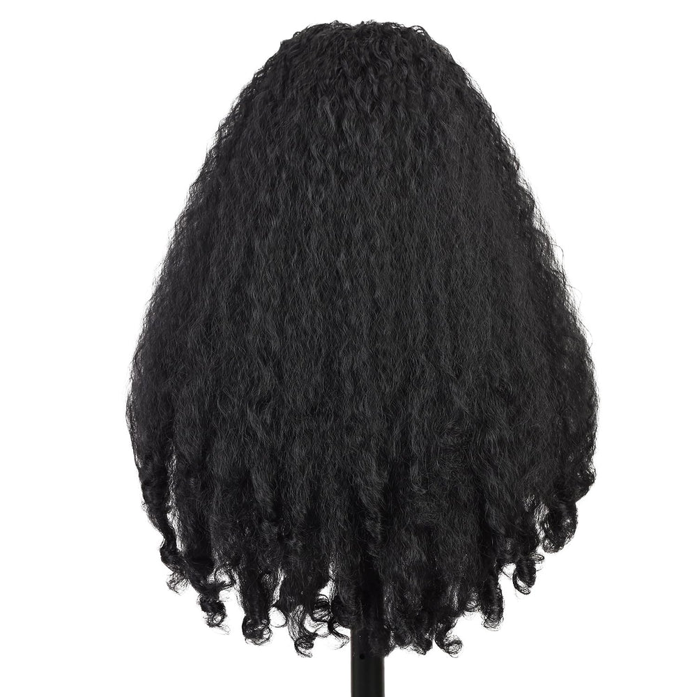 Quantum Love synthetic kinky curly wig end curls for vibrant everyday style
