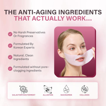 Quasi Bio-Collagen mascarilla para ritual nocturno coreano.