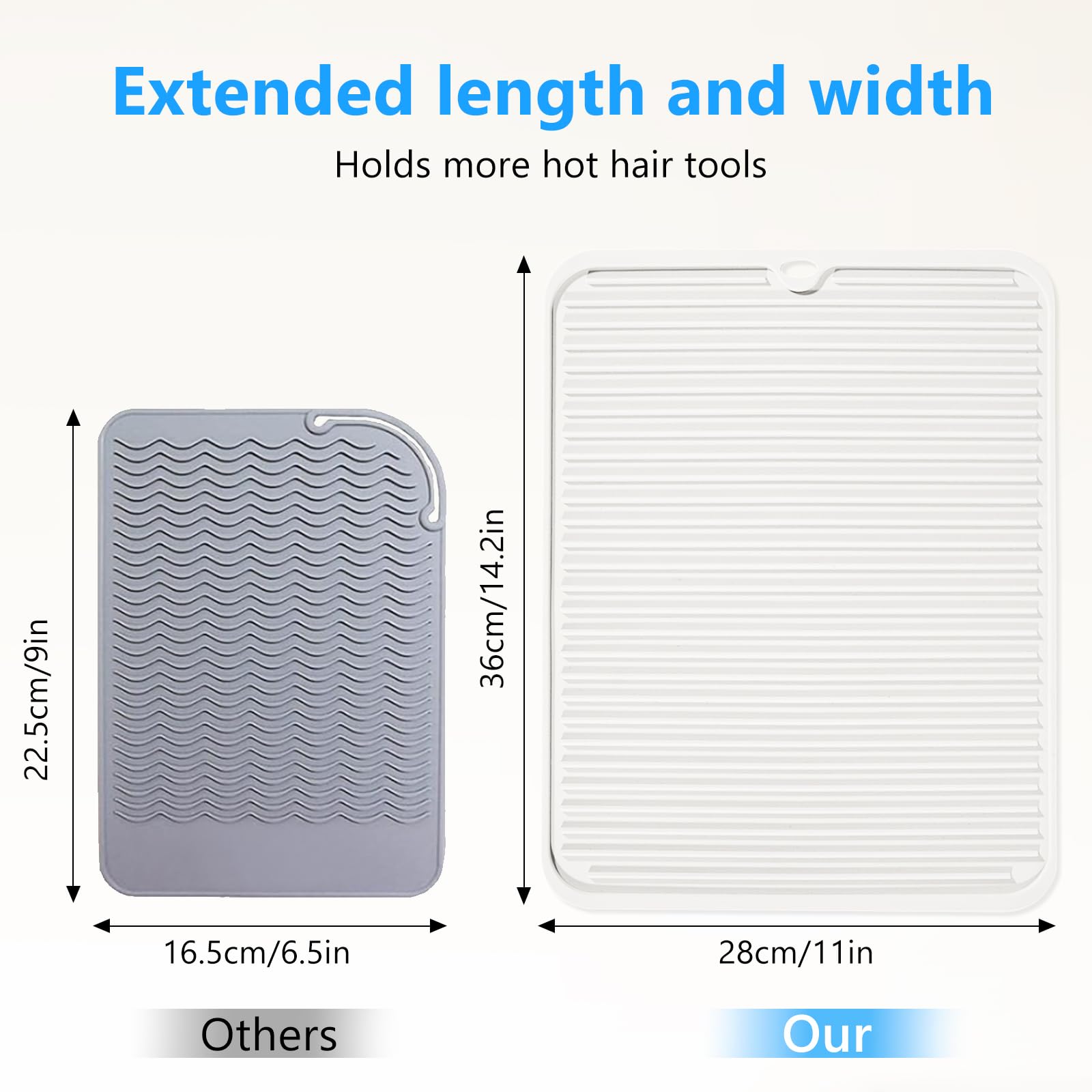 Quccefods mat para viaje, enrollable y portátil