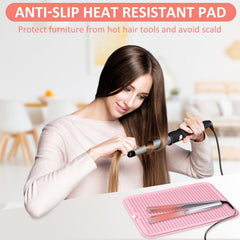 Protección de encimera con manta de silicona Quccefods para calor de herramientas