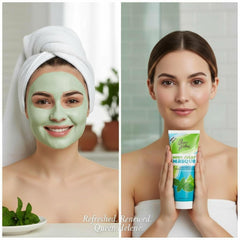 Queen Helene Mint Julep Masque, textura pulida que suaviza la piel