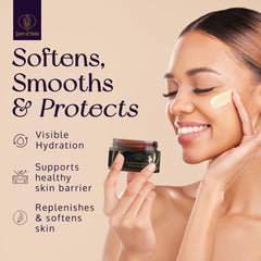 Cuidado del cabello con manteca de karité de Queen of Shea
