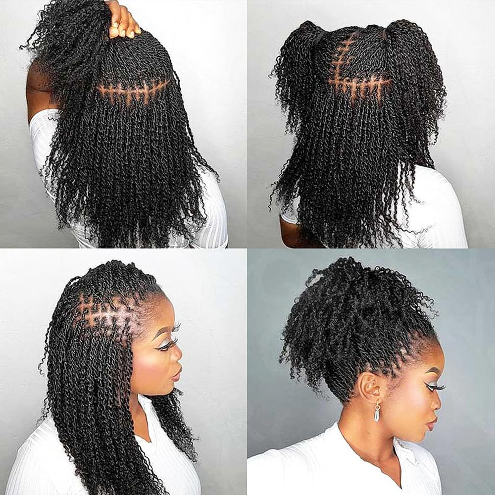 QVR cabello afro rizado en masa, colores disponibles para personalizar peinados