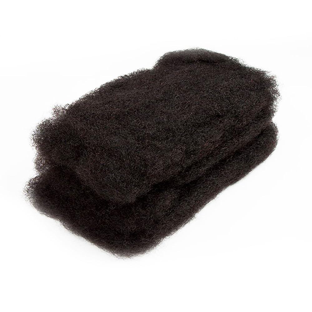 QVR cabello afro rizado en masa, extensión para locs a 12 pulgadas