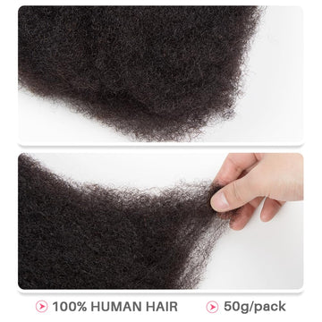 QVR cabello afro rizado en masa, para trenzas y técnicas de torsión