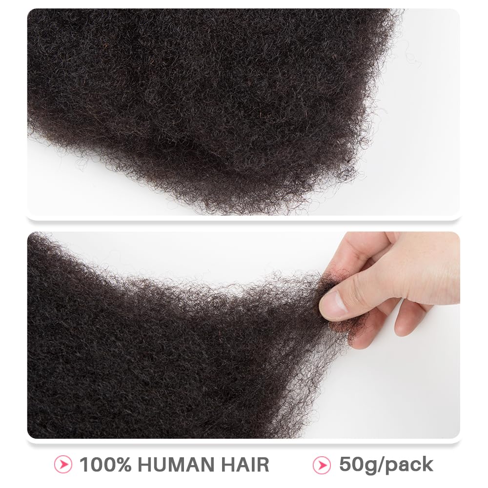 QVR cabello afro rizado en masa, para trenzas y técnicas de torsión