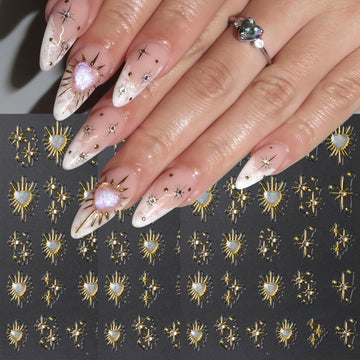 Quezadyl arte de uñas versátil para uñas y accesorios decorativos.