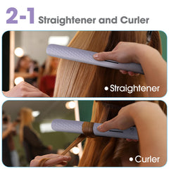 Cuadro de placas cerámicas con iones negativos para acabado suave sin frizz.