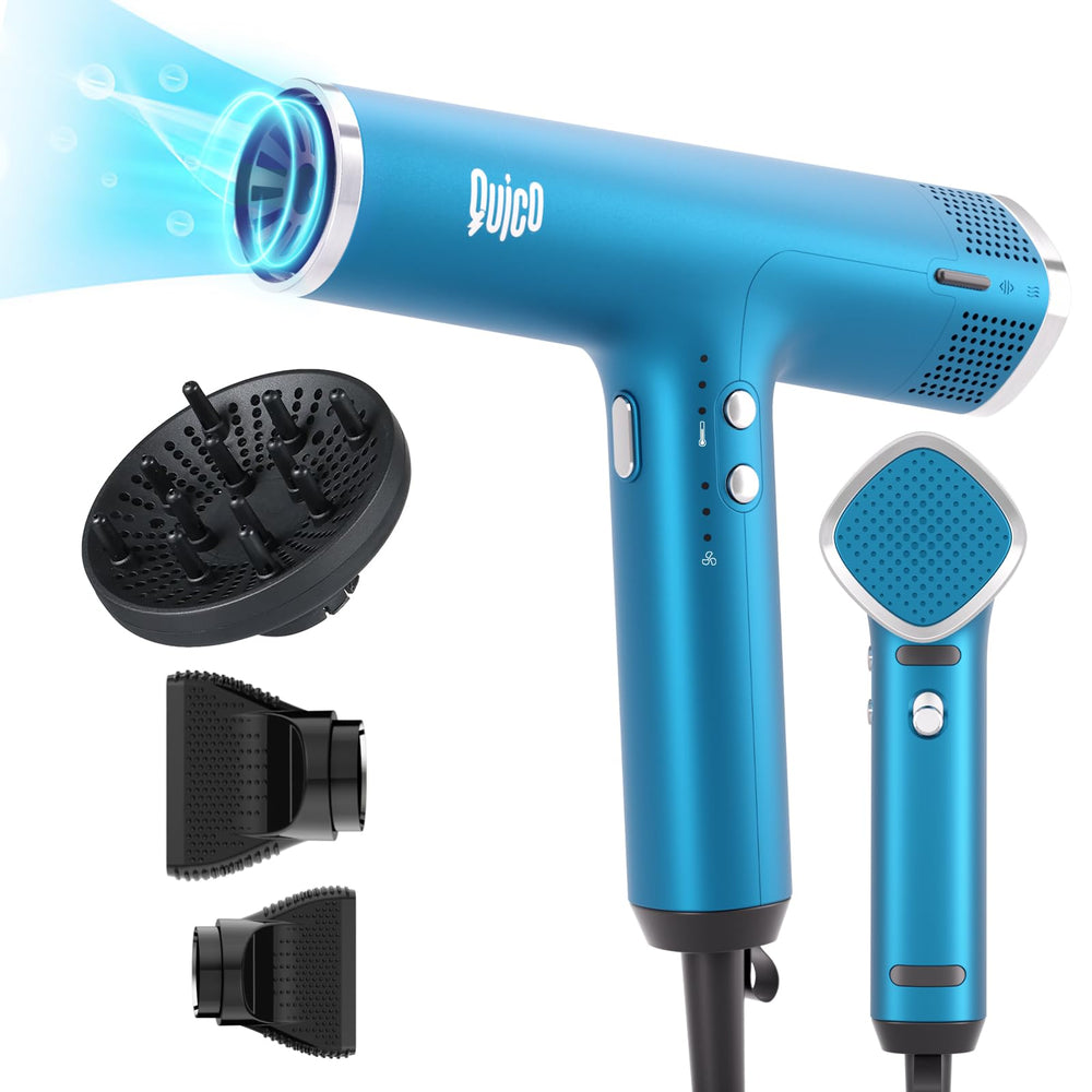 Quico secador de pelo 1875W, rendimiento alto para un secado rápido
