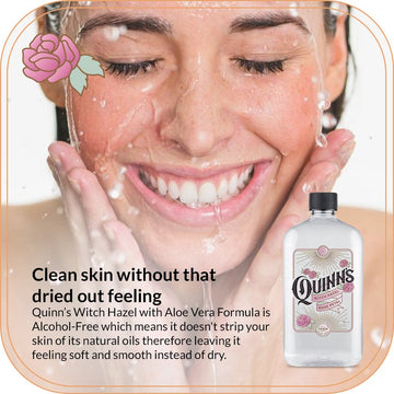 Quinn's aroma a rosas suave para una experiencia sensorial agradable.
