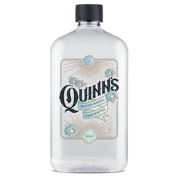 Quinns hamamelis sin alcohol con aloe vera, botella clara para uso diario