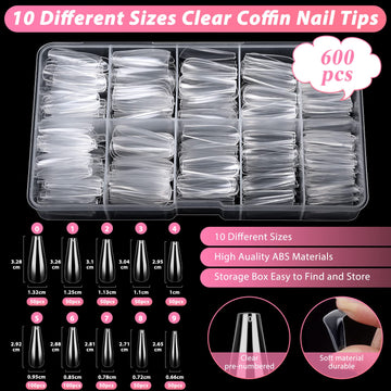 Qinzave 10g nail glue for fast bonding and precise application