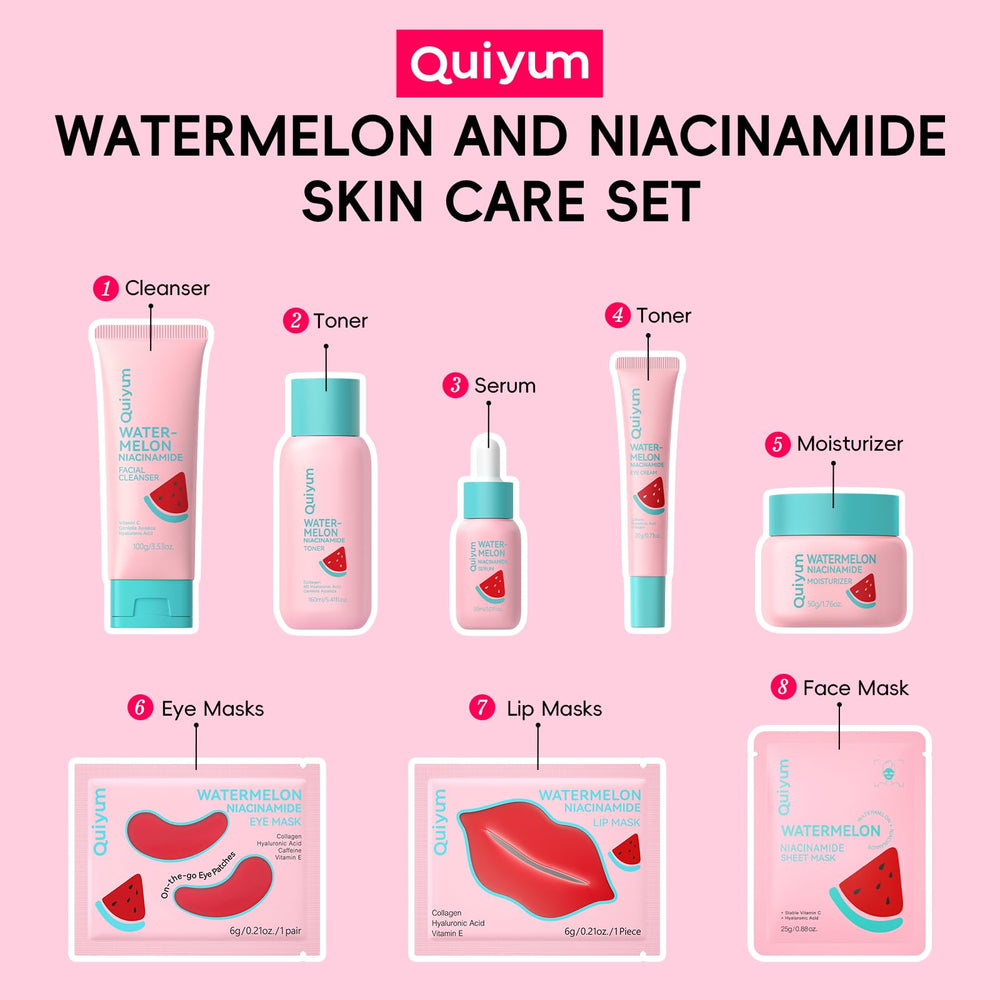 Mascarilla facial QUIYUM: hidratación intensa para piel radiante.