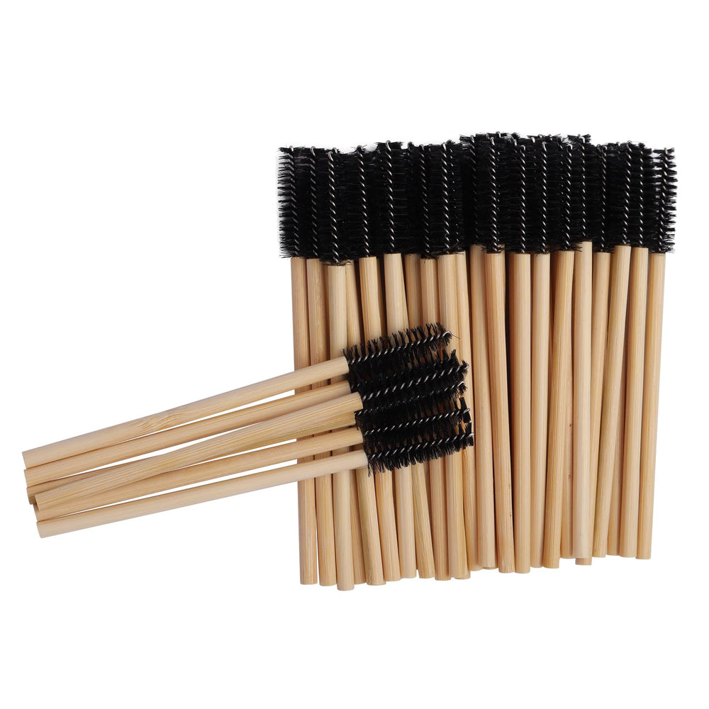 Qundaoily aplicador pestanas extensiones cepillado suave para fijar rizo