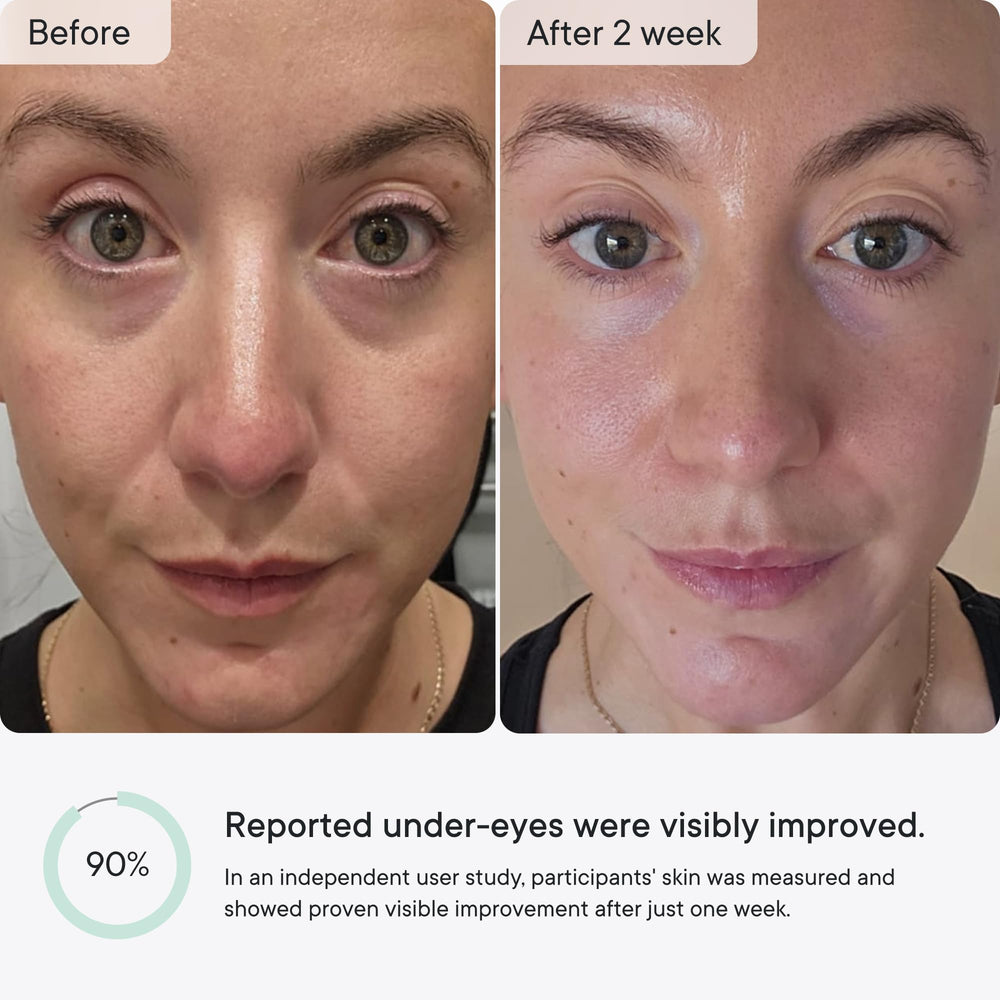 Activos de Qure: retinol, péptidos, cafeína y regaliz para la renovación de la piel.