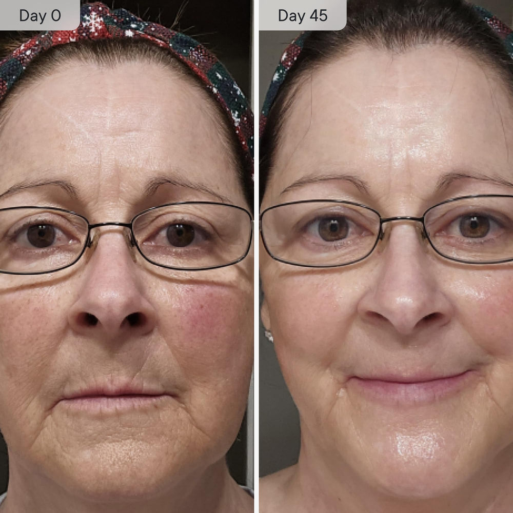 Aplicación facial de 5 minutos con Qure, ritual rápido y fácil.