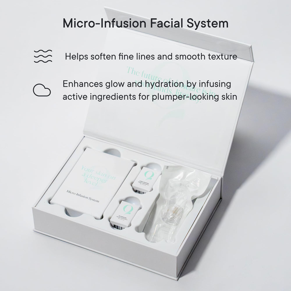 Qure Micro Infusion: ajuste sencillo a tu rutina diaria de cuidado.