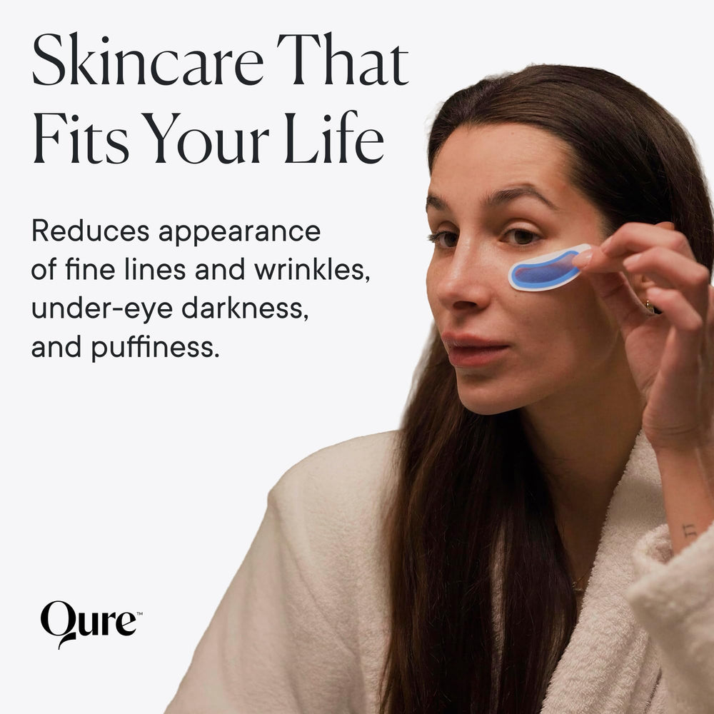Parche Qure para contorno de boca reduce líneas de sonrisa.