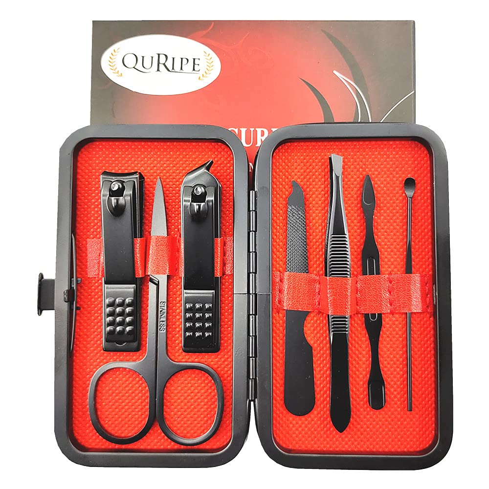 QURIPE estuche de cuero sintético, organización portátil