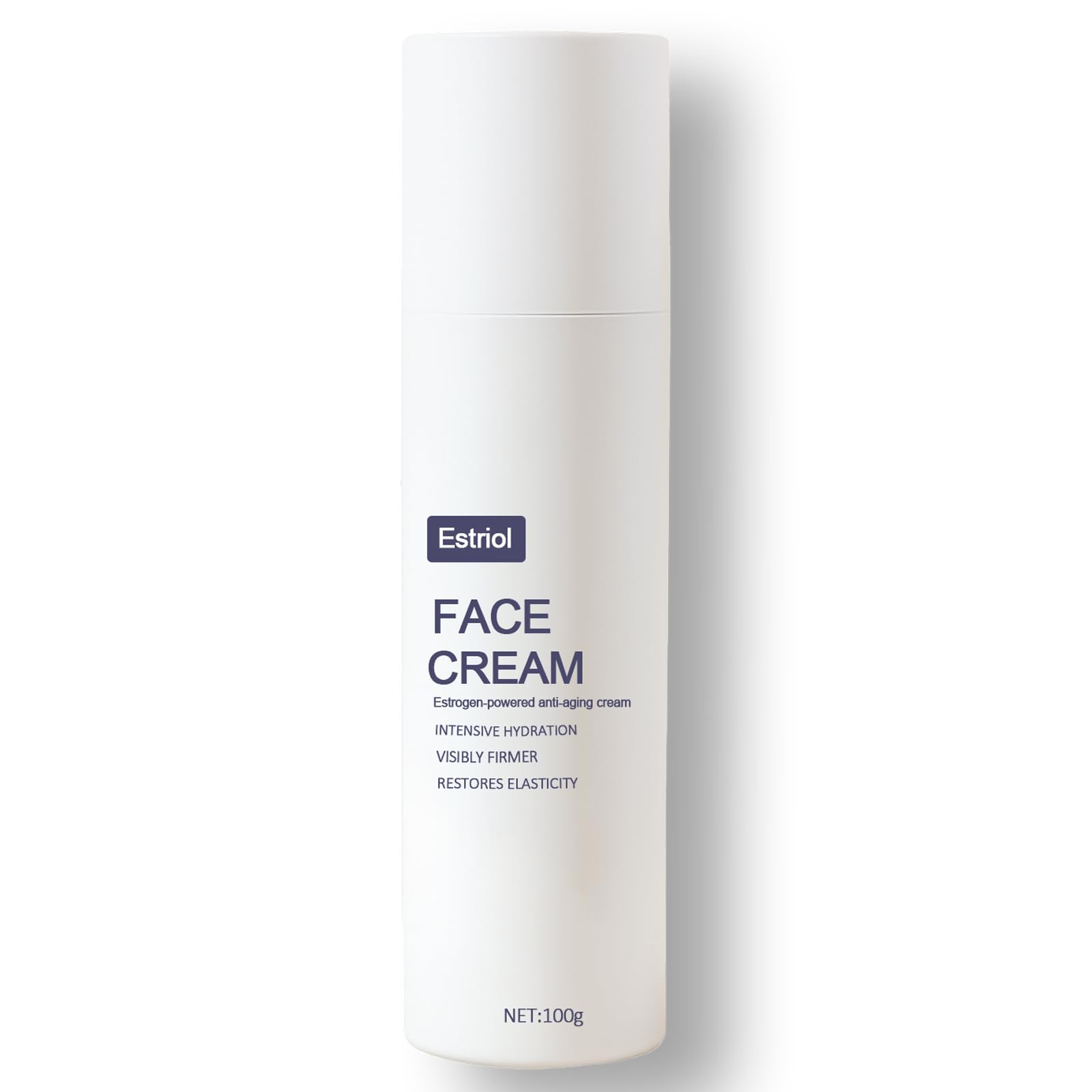 QUZOYU M4 Estriol crema, frasco: hidratación profunda para piel madura.