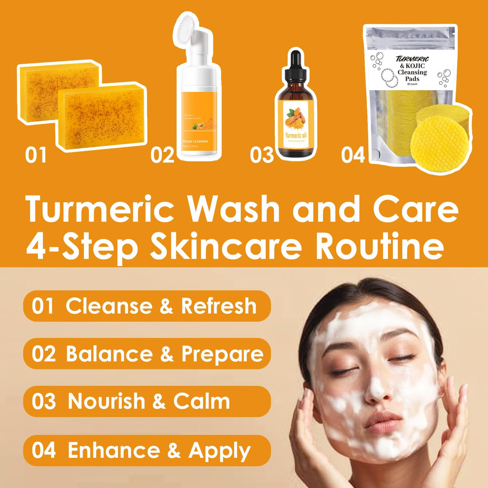 qvkzl aceite de curcuma para hidratación ligera y nutrición facial