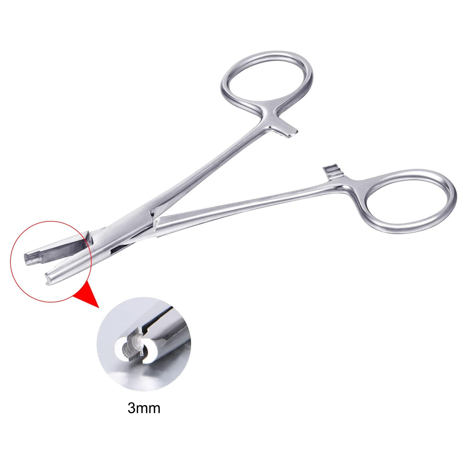 QWALIT pinzas para cambio de joyas 3mm-16g para dermal
