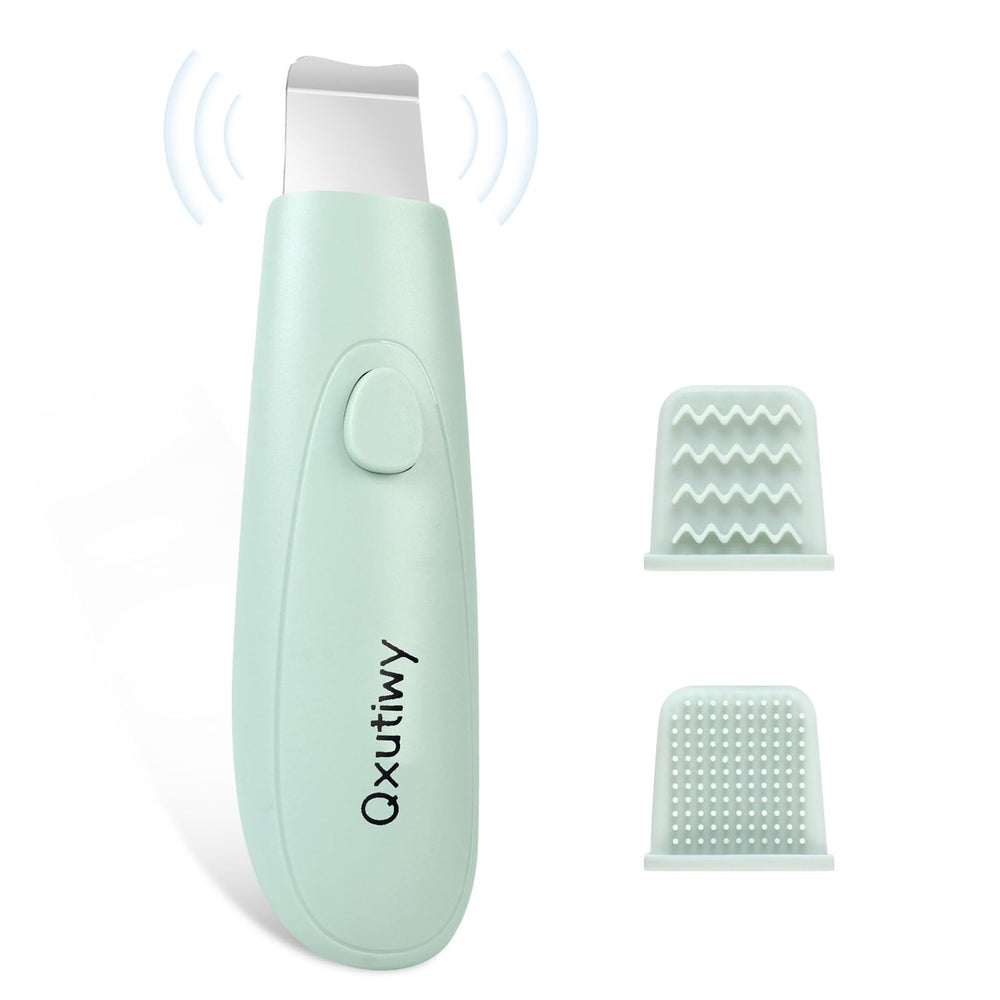 Qxutiwy cepillo limpiador de poros, sistema integrado para piel renovada.