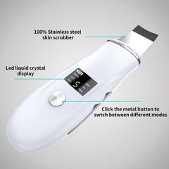 QYCSL espátula facial con 4 modos para exfoliar y limpiar poros