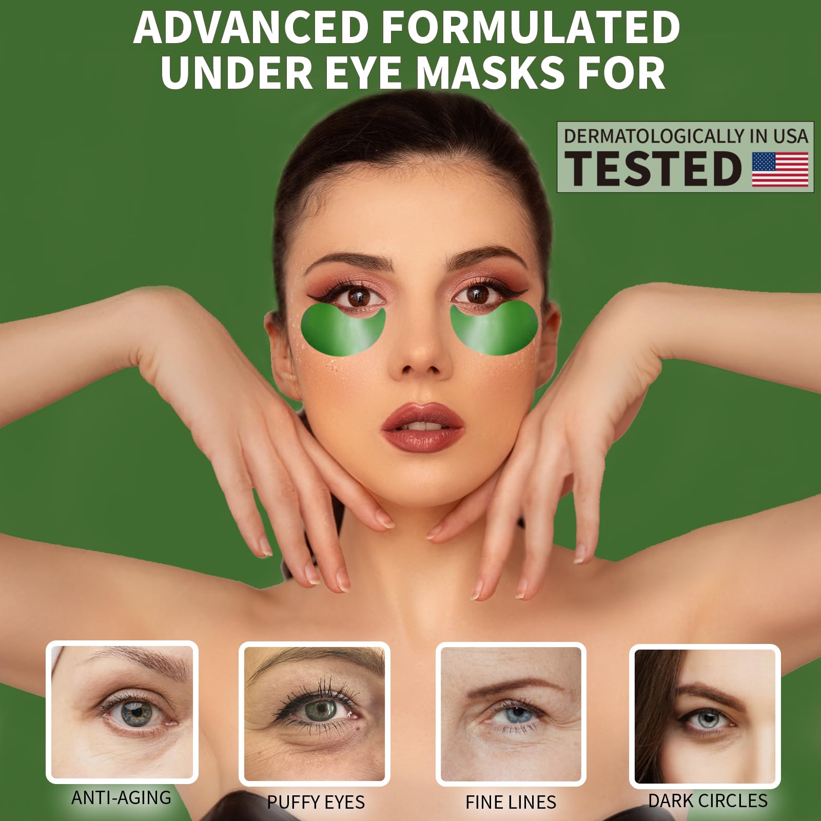 Parches Qyiywim para ojos: fácil aplicación y alivio de la fatiga ocular.