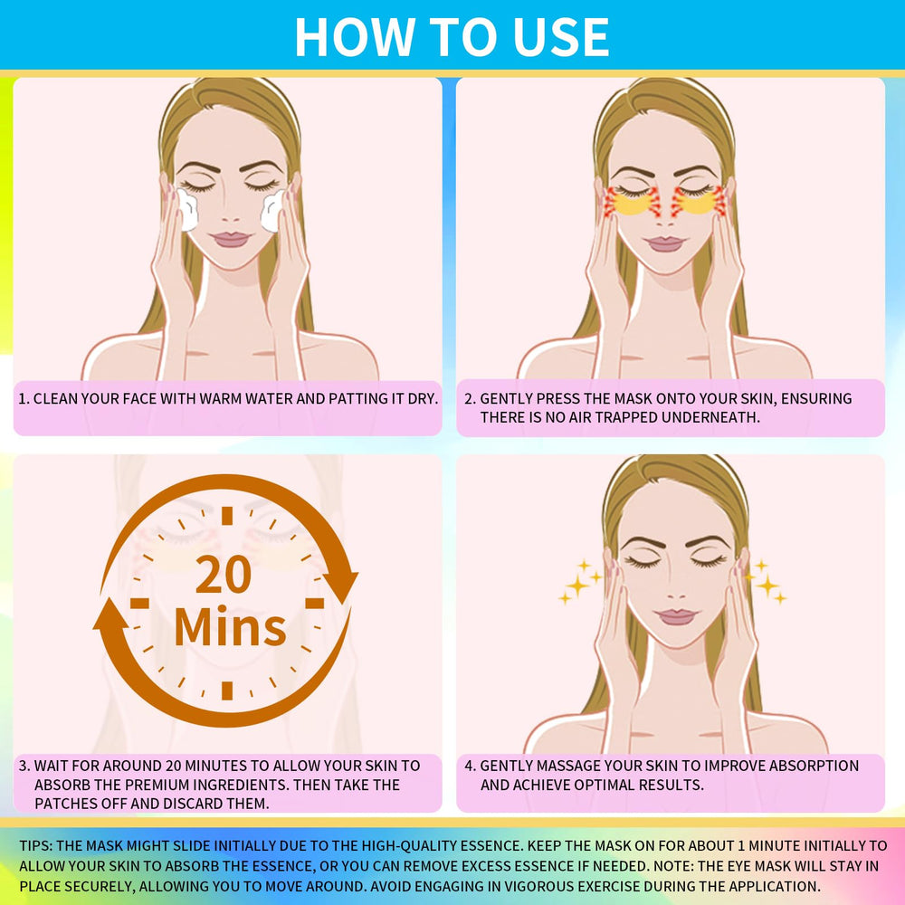 Parches ojos rosa melocoton de Qyiywim: complemento perfecto para rutinas nocturnas.