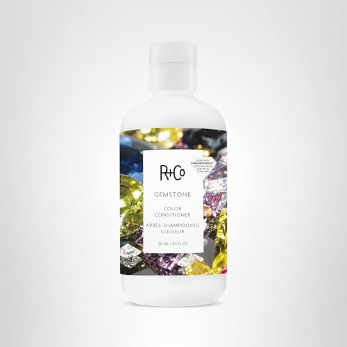 R+Co Gemstone Color Conditioner, aplicación diaria, favorece el color con ritual rápido.
