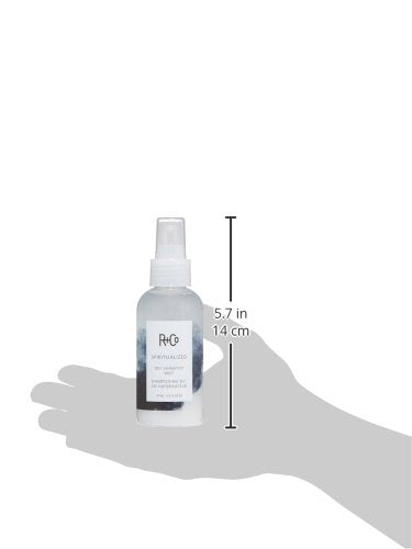 R+Co Spiritualized Dry Shampoo Mist: cuidado del cuero cabelludo para mayor confort.