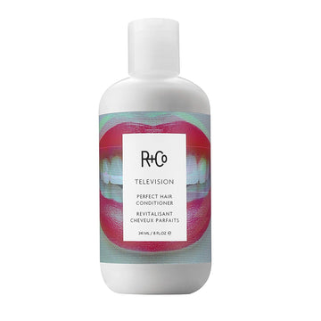 R+Co Television Acondicionador en envase, brillo suave para todo tipo de cabello.