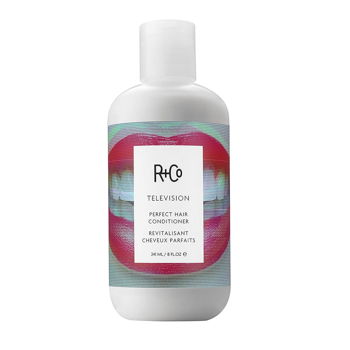 R+Co Television Acondicionador en envase, brillo suave para todo tipo de cabello.