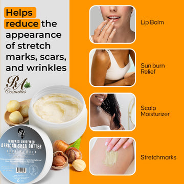 RA Cosmetics hair leave-in use shows smoother, detangled curls and shine