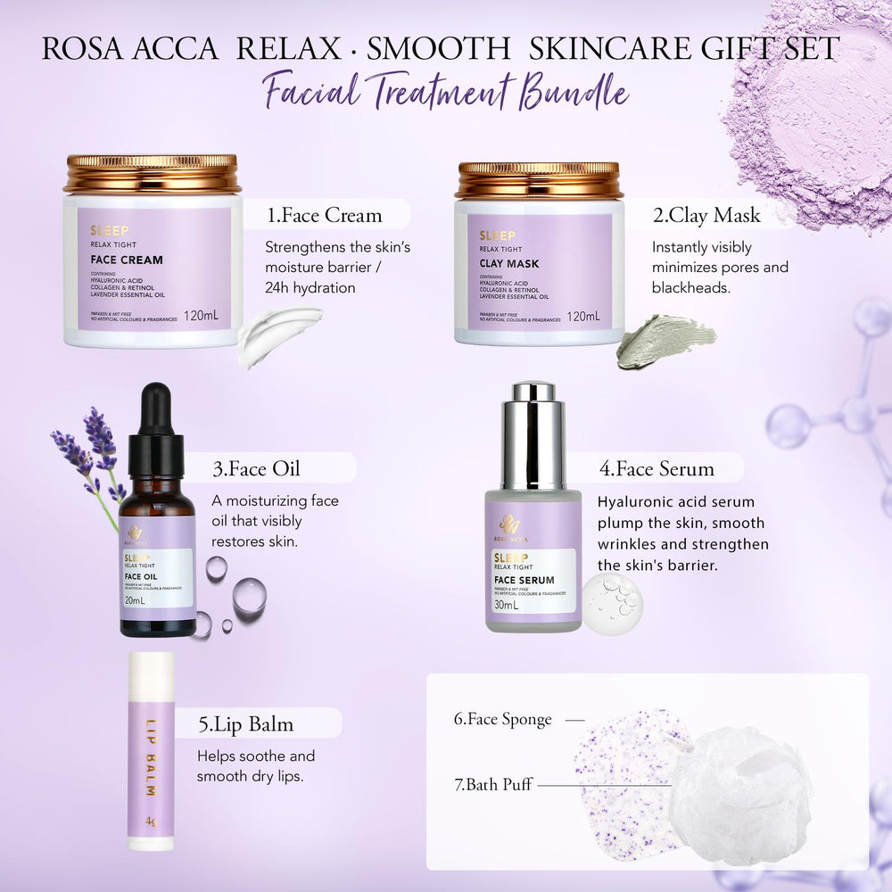 RA ROSA ACCA serum facial hidratante para piel suave y fresca.