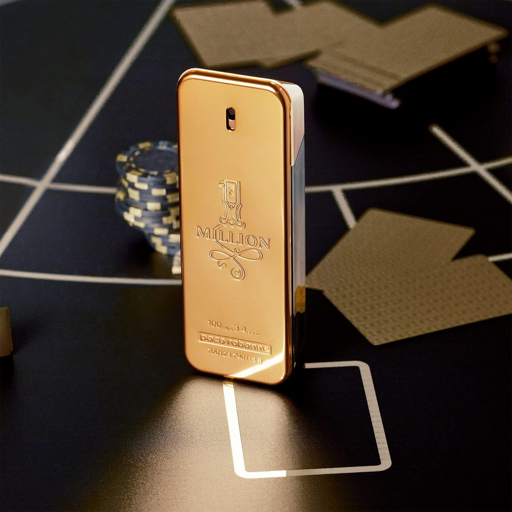 Pulverizador preciso de Rabanne 1 Million, aplicación suave durante el día.