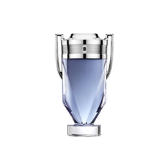 Rabanne Invictus frasco-trofeo, aroma fresco y amaderado para hombres.