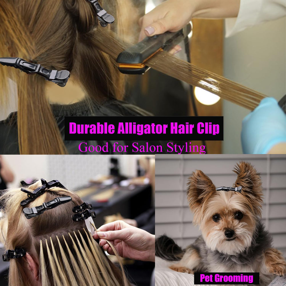 Rabetly kit de 30 pinzas cocodrilo para peinados profesionales.