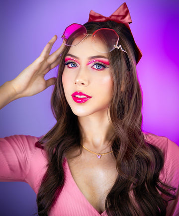Peine antiestatico rosa de Rabetly para cabello mojado y suave.