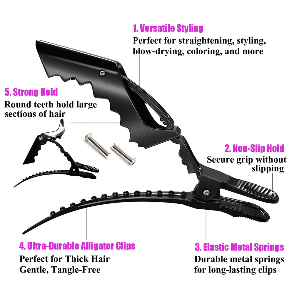 Rabetly pinza cocodrilo, doble bisagra, diseño ergonómico para secciones precisas.