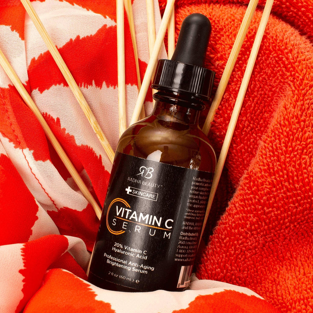Radha Beauty Suero Jengibre y ginseng: revitaliza la piel con energía.