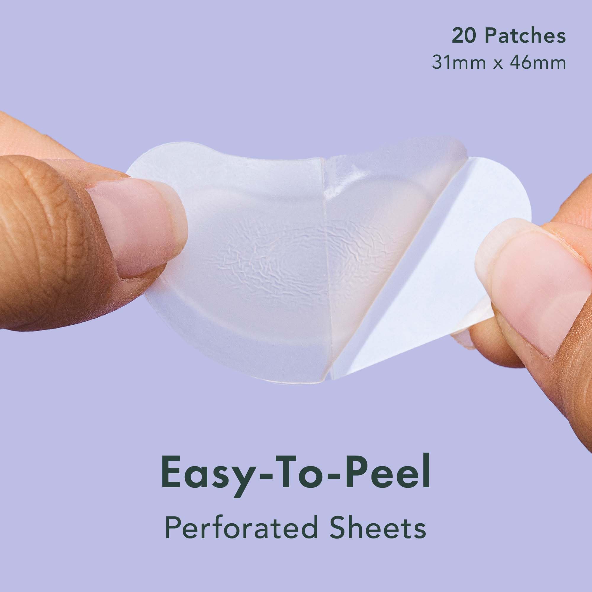 Rael pansement acné hydrocolloide-absorbant capte l'excès de sébum.