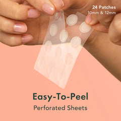 Rael parches de acné adhesión fuerte: se fijan bien para imperfecciones tempranas.