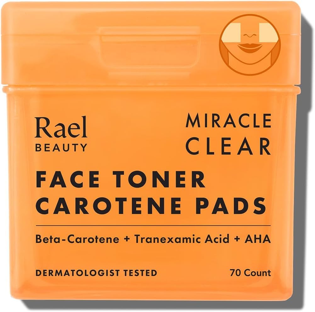 Rael Toner Pads: disco de doble textura para exfoliar suave y nutrir la piel