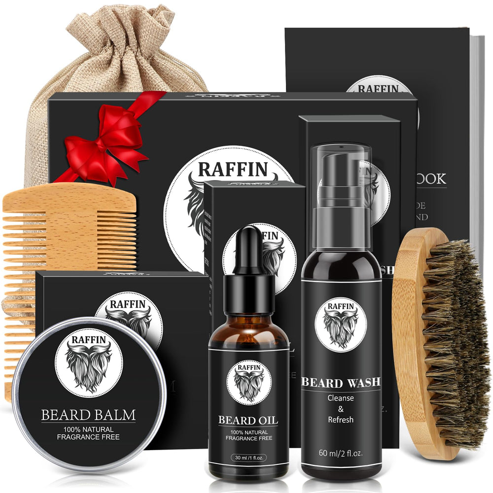 RAFFIN Aceite para barba: hidratación profunda para piel y vello facial
