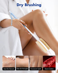 Rafow cepillo uso en seco para exfoliar poros y eliminar impurezas