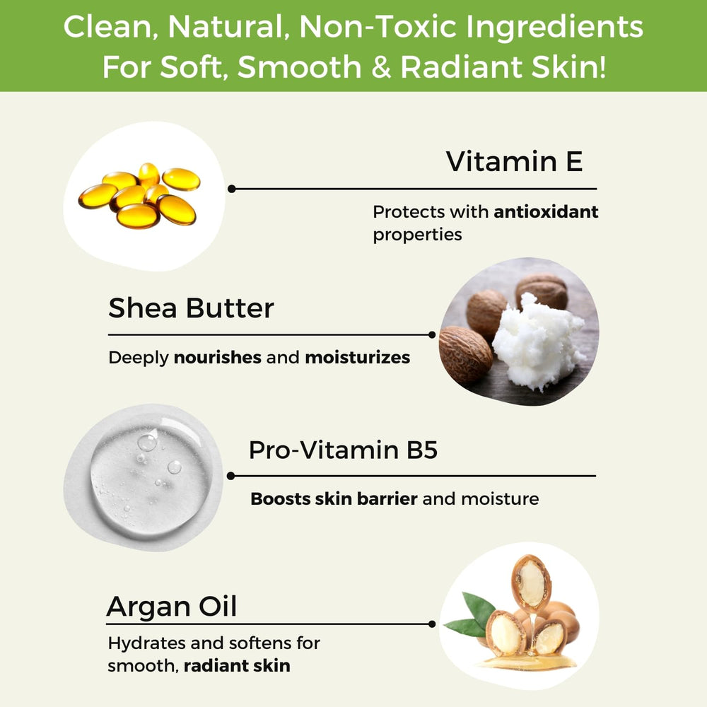 RaGaNaturals etiqueta-ingredientes-clave muestra la base de hidratación natural.